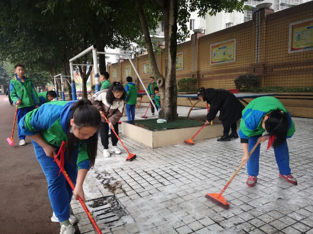 大雪节气“寒”，劳动助力“热”——九江小学劳动课程系列活动
