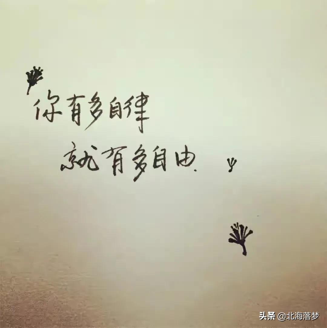 你有多自律？自我提醒，方能成就更优秀的自己