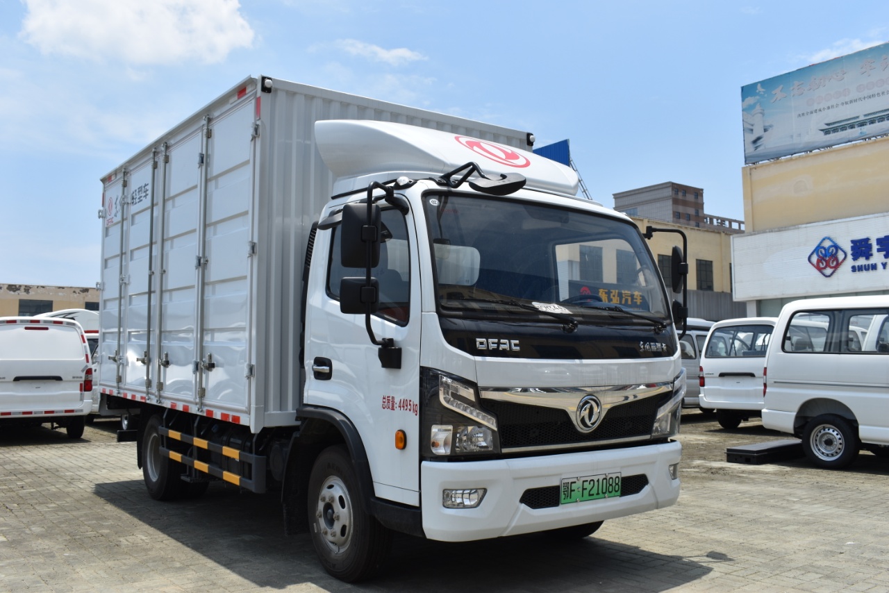 油电混动,绿牌无忧,程力小编带您了解新能源轻型厢式货车