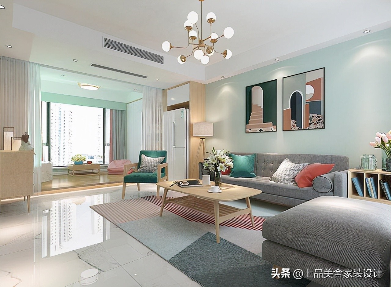 杭州夫妻很有远见，把96㎡三居室装成北欧风，简约中突出设计效果