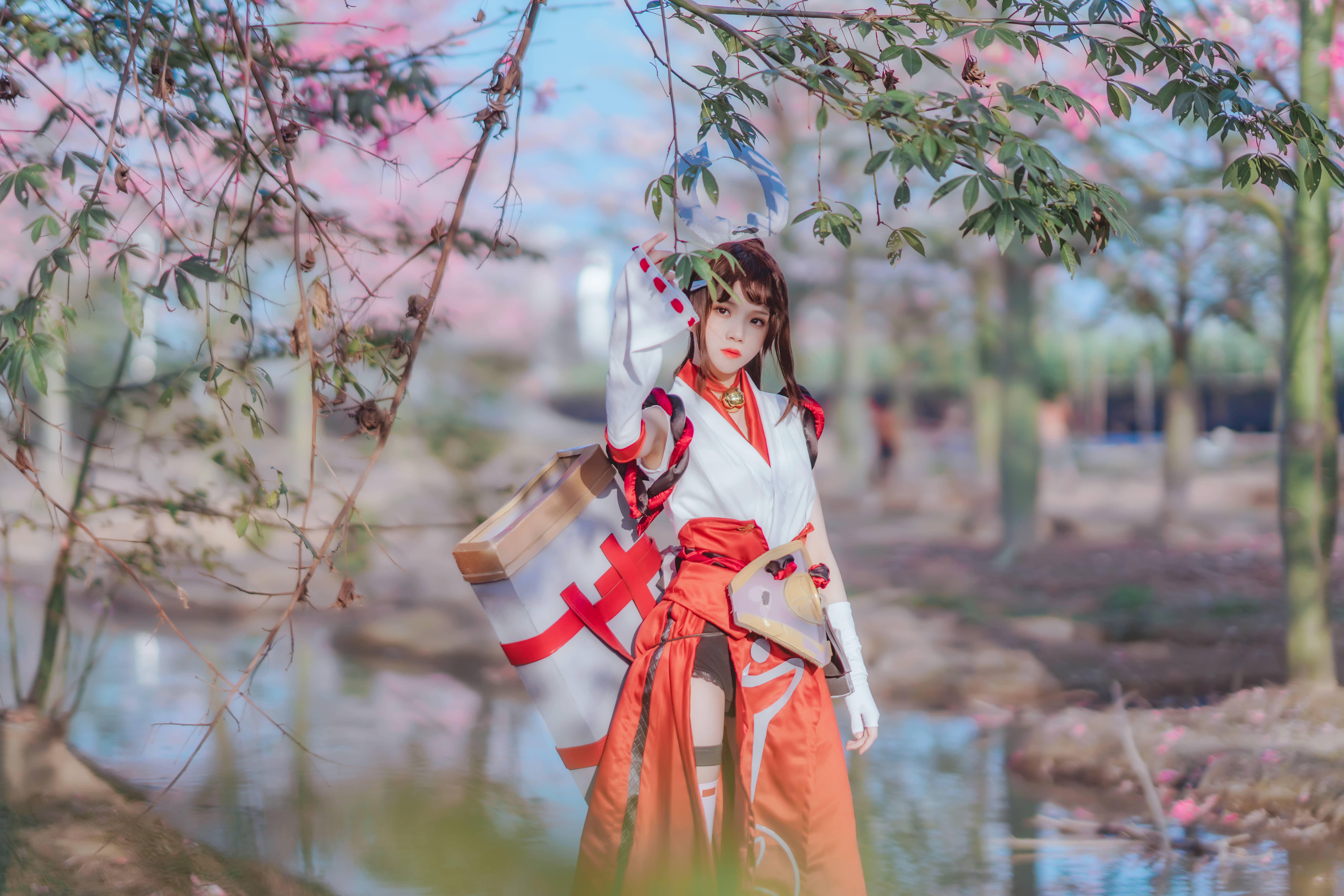《王者荣耀》伽罗COS真人图（CN：桜桃喵）