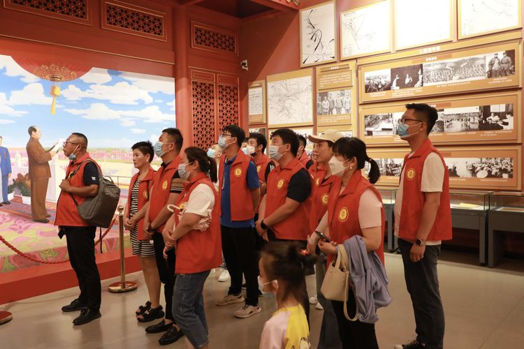 寻找红色印记 驻马店同城联盟走进信阳鄂豫皖革命纪念馆参观学习