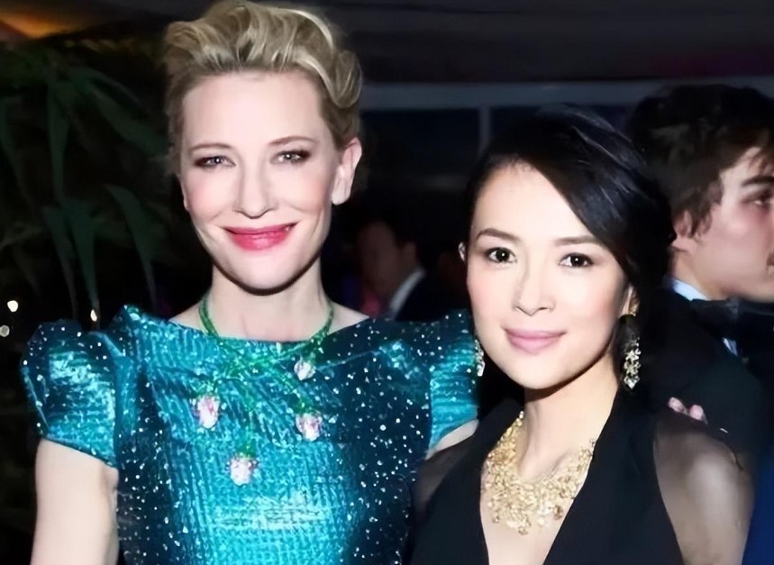 16对中外明星同框,耀眼的“东方美”不输国际咖,举手投足皆风情