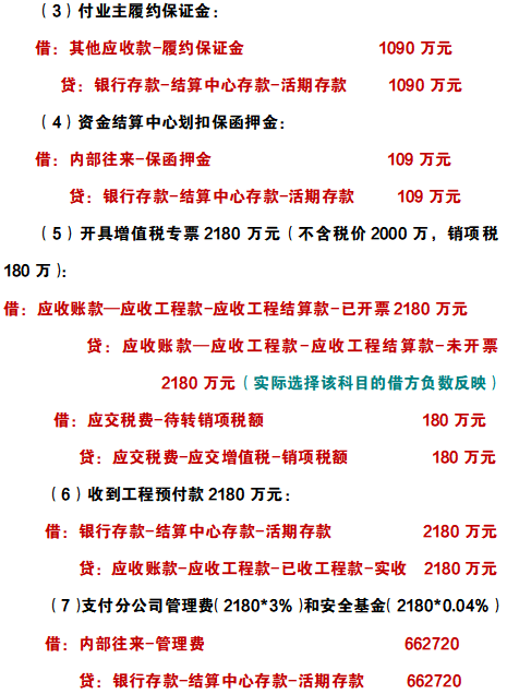 2022年新收入准则建筑施工项目的账务处理，附案例解析，收藏备用
