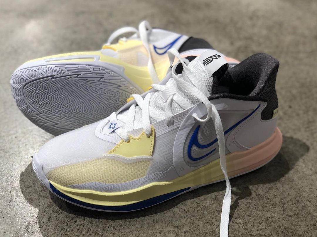 他的名字叫kyrie low 5 ,早前就有官图曝光了,欧文也亲自上脚过这双鞋