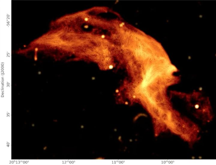 2018世界杯德国冲击波(科学家发现宇宙最大冲击波，时速540万公里，面积大如60个银河系)