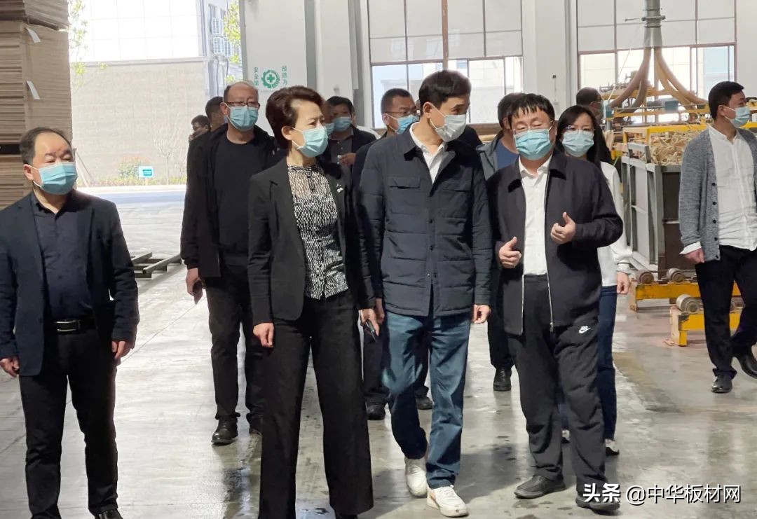 热烈欢迎河北无极县考察组一行莅临百源板材产业园交流学习