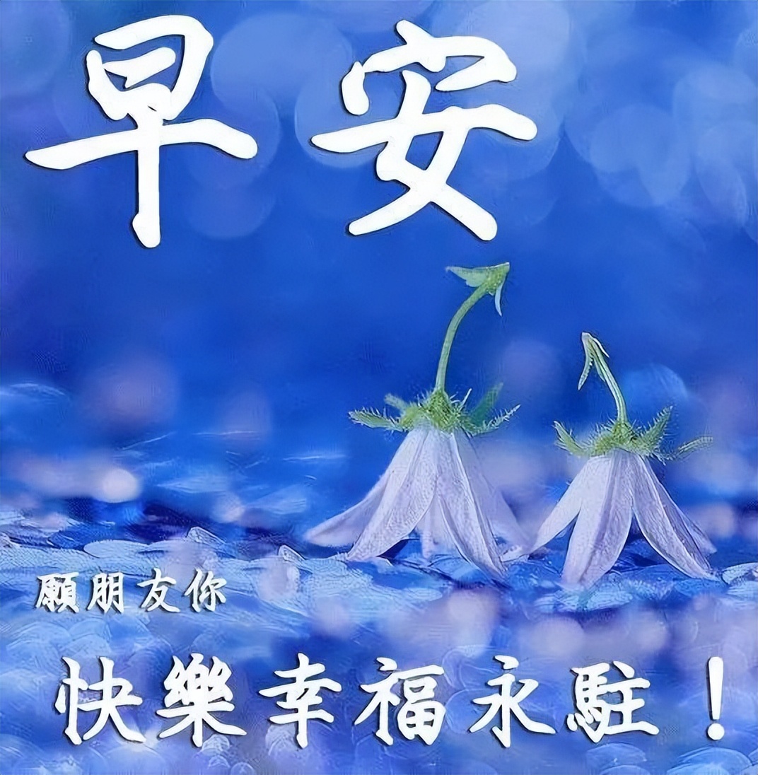 新的一天早上好图片祝福带字 暖心早安问候语 愿朋友幸福快乐永驻图片