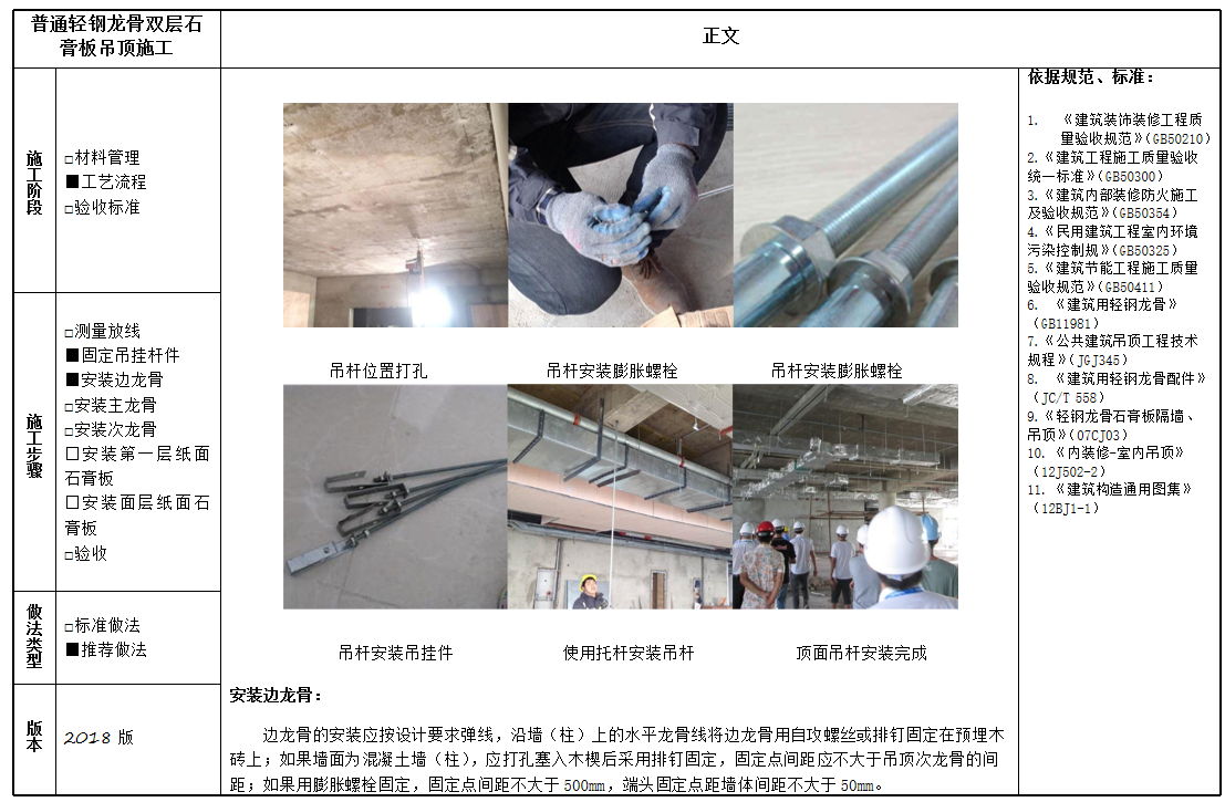 装饰装修工程标准化手册来了！超多施工图详解，质量效率一步到位