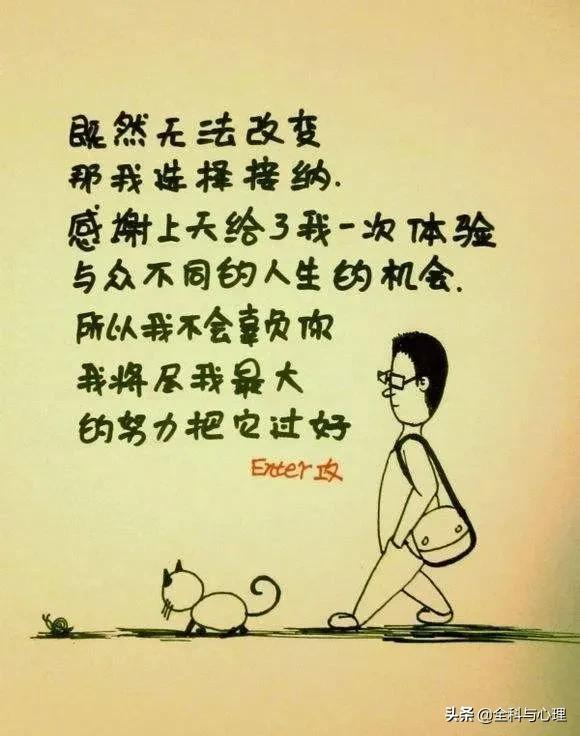 一段金典的人生感悟