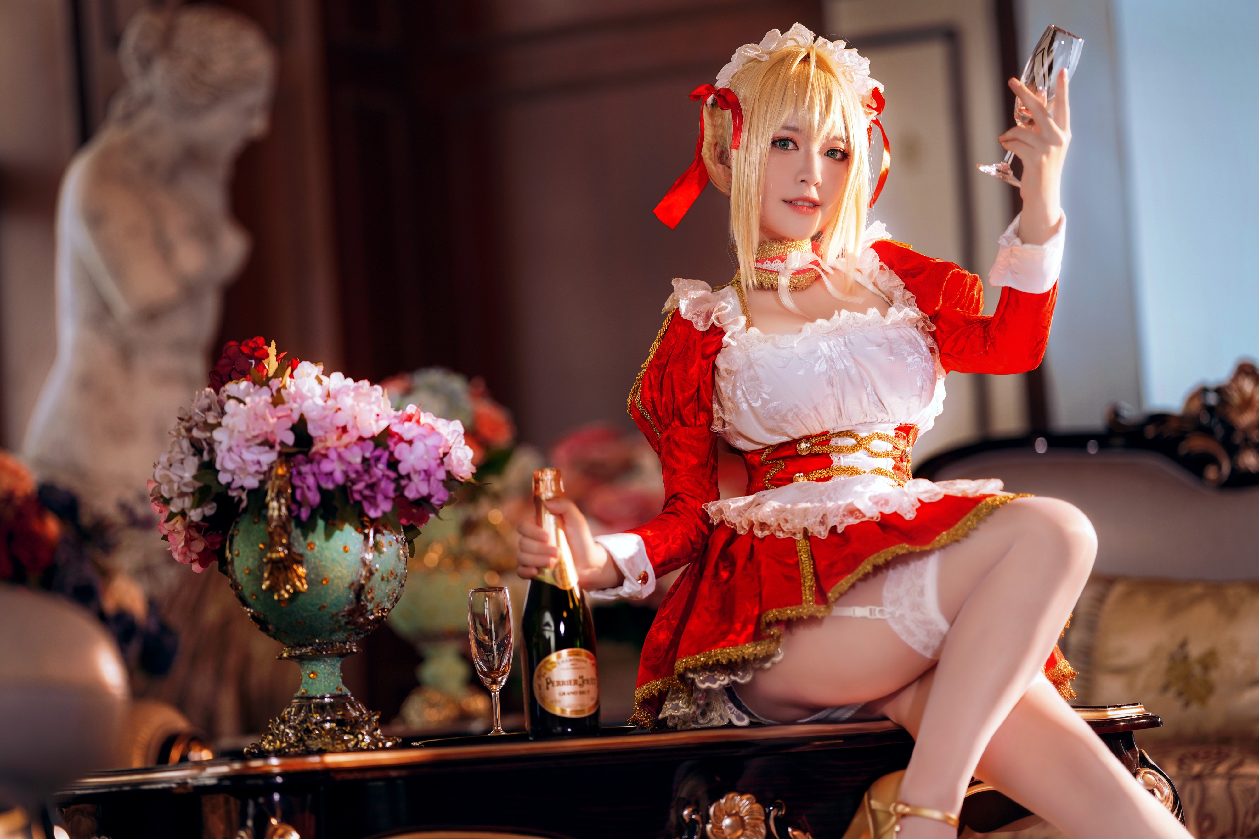 美图鉴赏：FGO-Nero(尼禄)-半半子