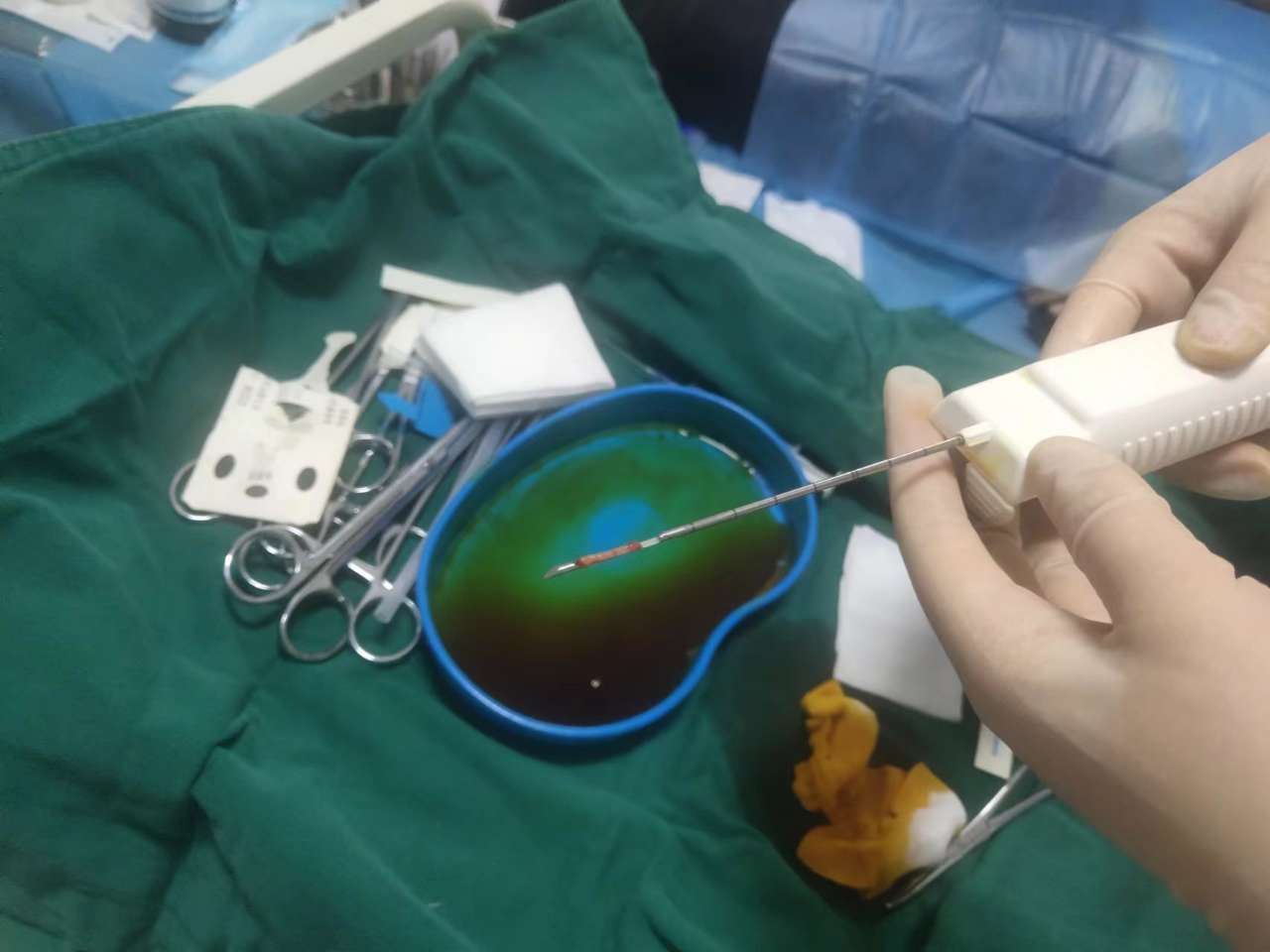 张掖市中医医院顺利完成首例超声引导下乳腺肿物穿刺活检术