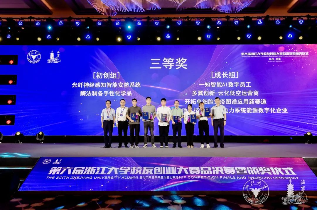 第六届浙江大学校友创业大赛总决赛暨颁奖仪式举行