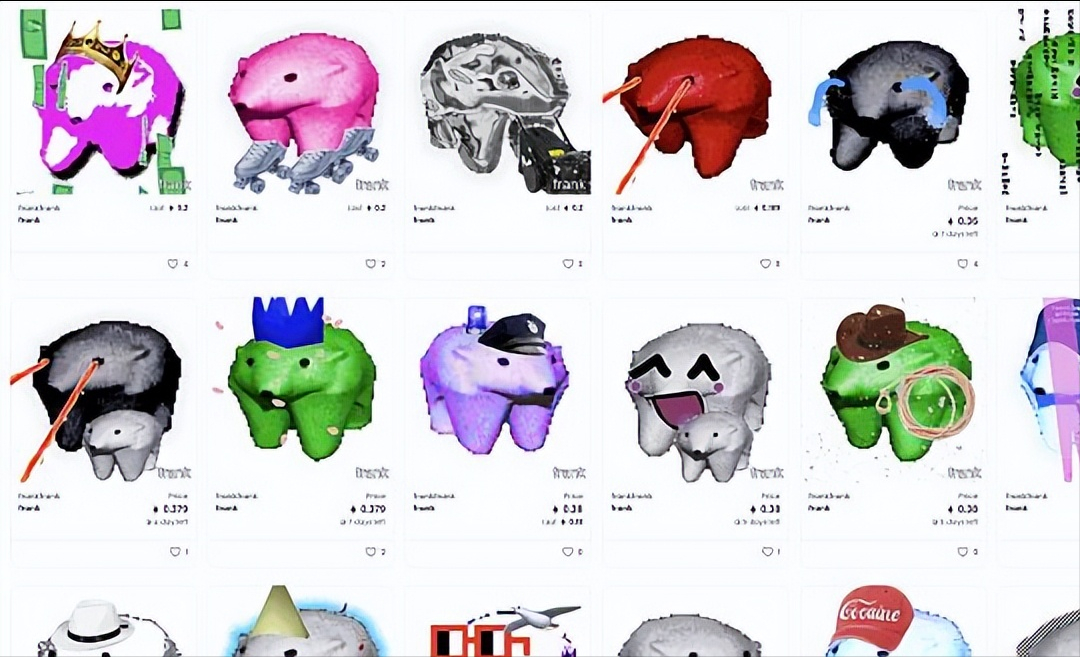 不同主题的NFT正在兴起