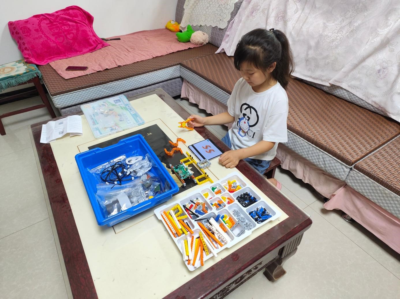长毛象编程积木动力套装测评：让编程跟玩一样简单