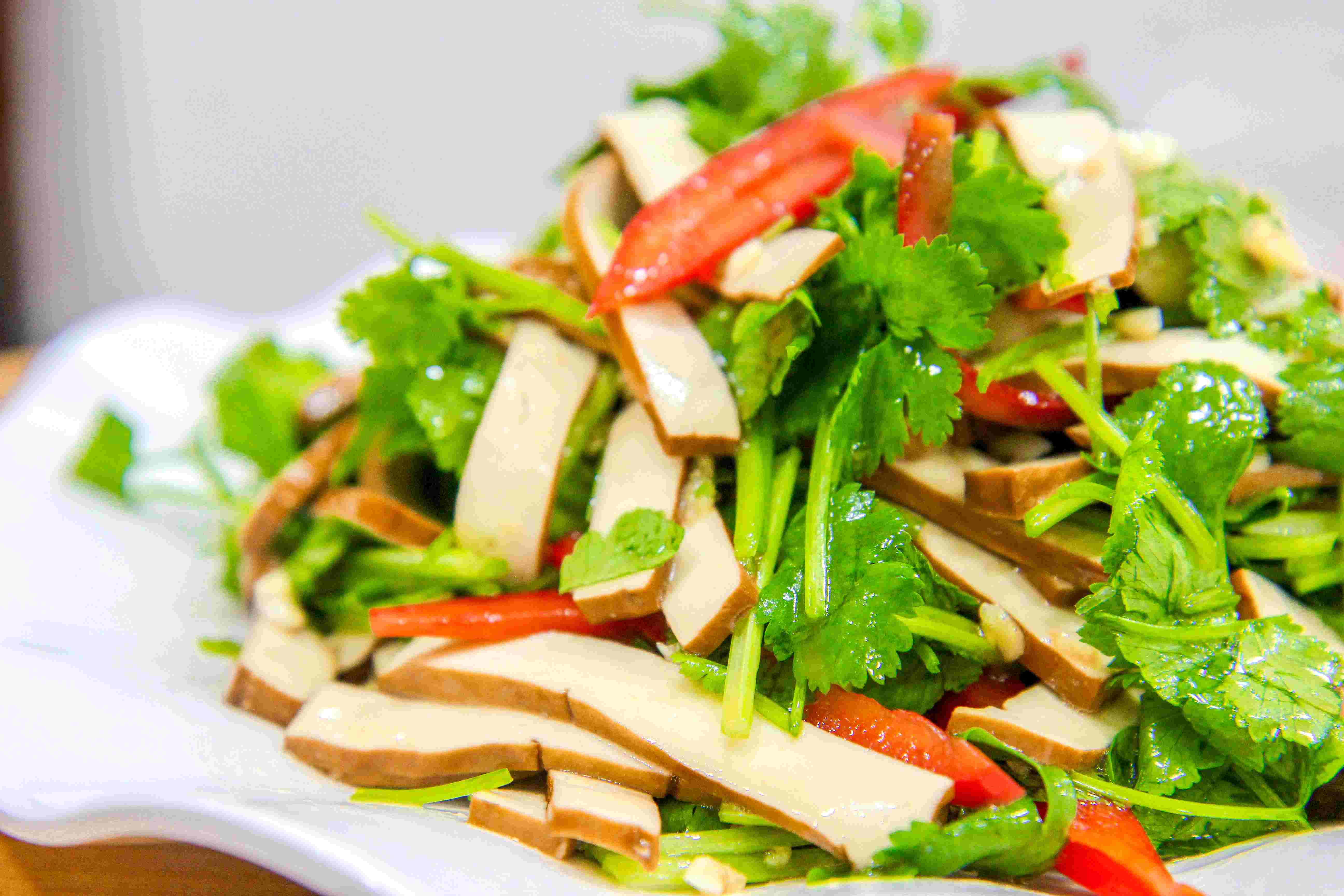 五,【凉拌香干】