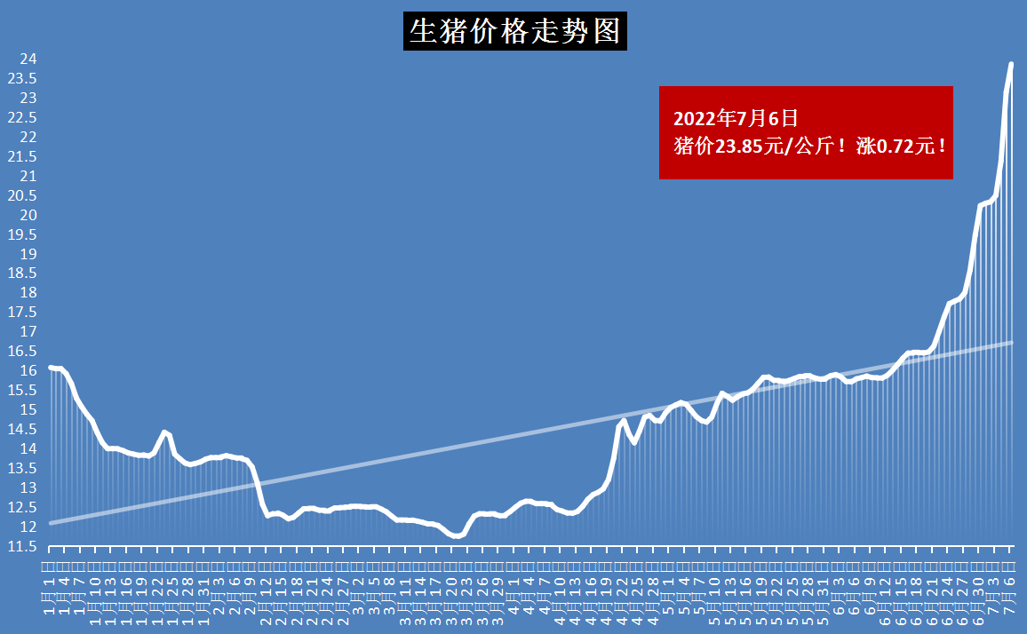 猪价、粮价预警！7月6日生猪、玉米、小麦价格更新，冰火两重天