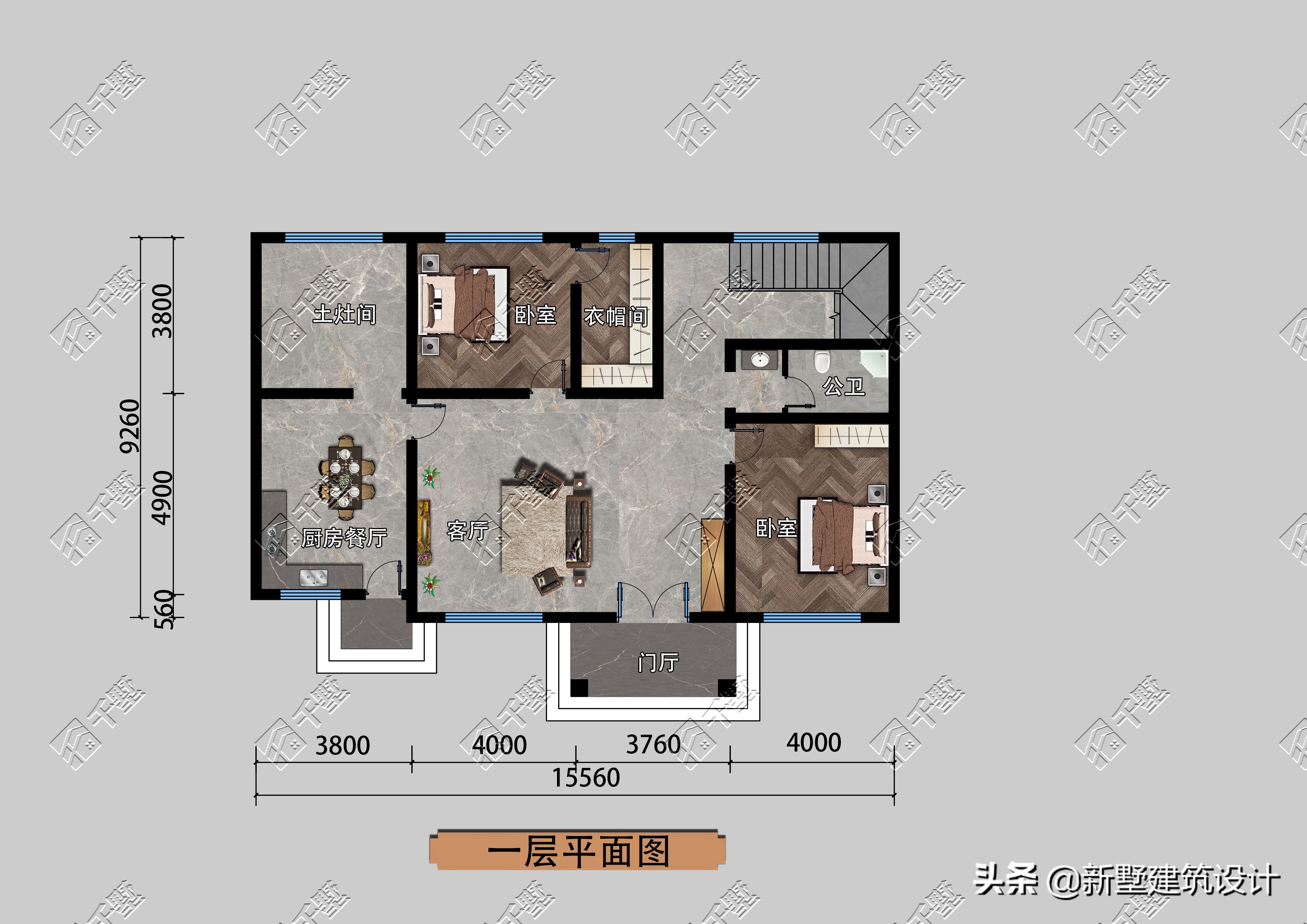 十款农村自建房带土灶间，带车库，储物间，来看看你到底喜欢哪款