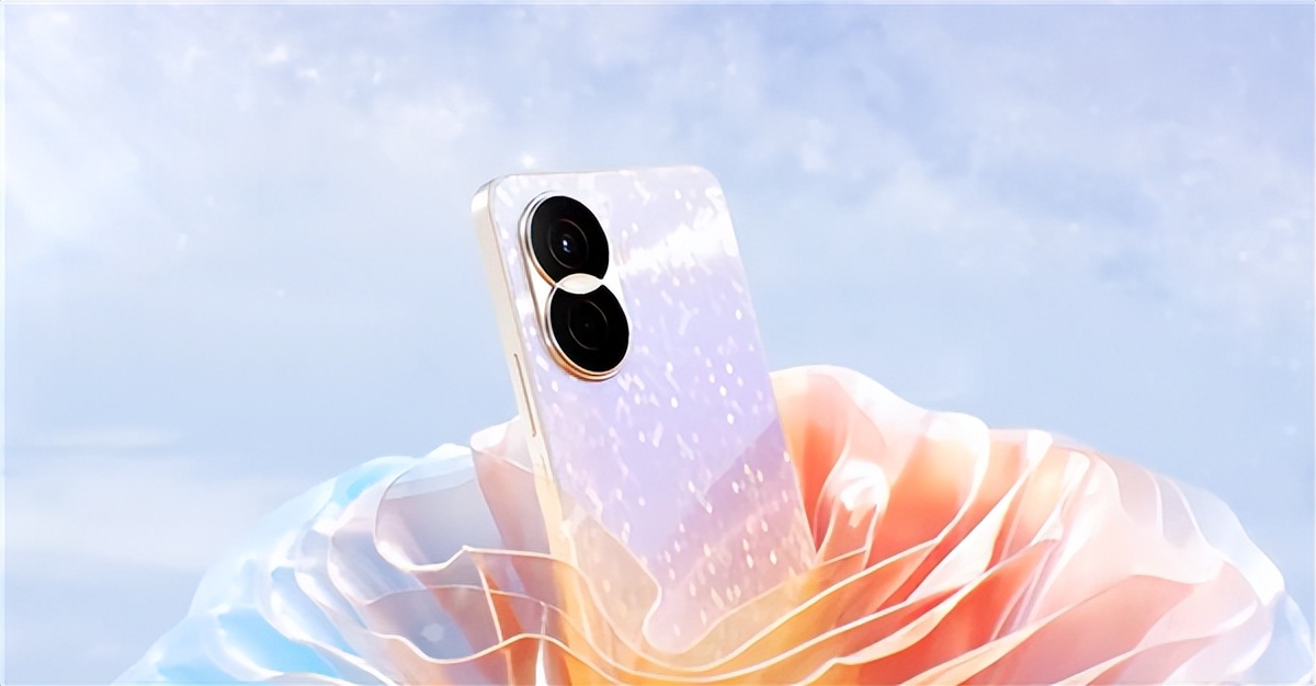 荣耀x40i曝光了玫瑰星河的配色，设计还不错