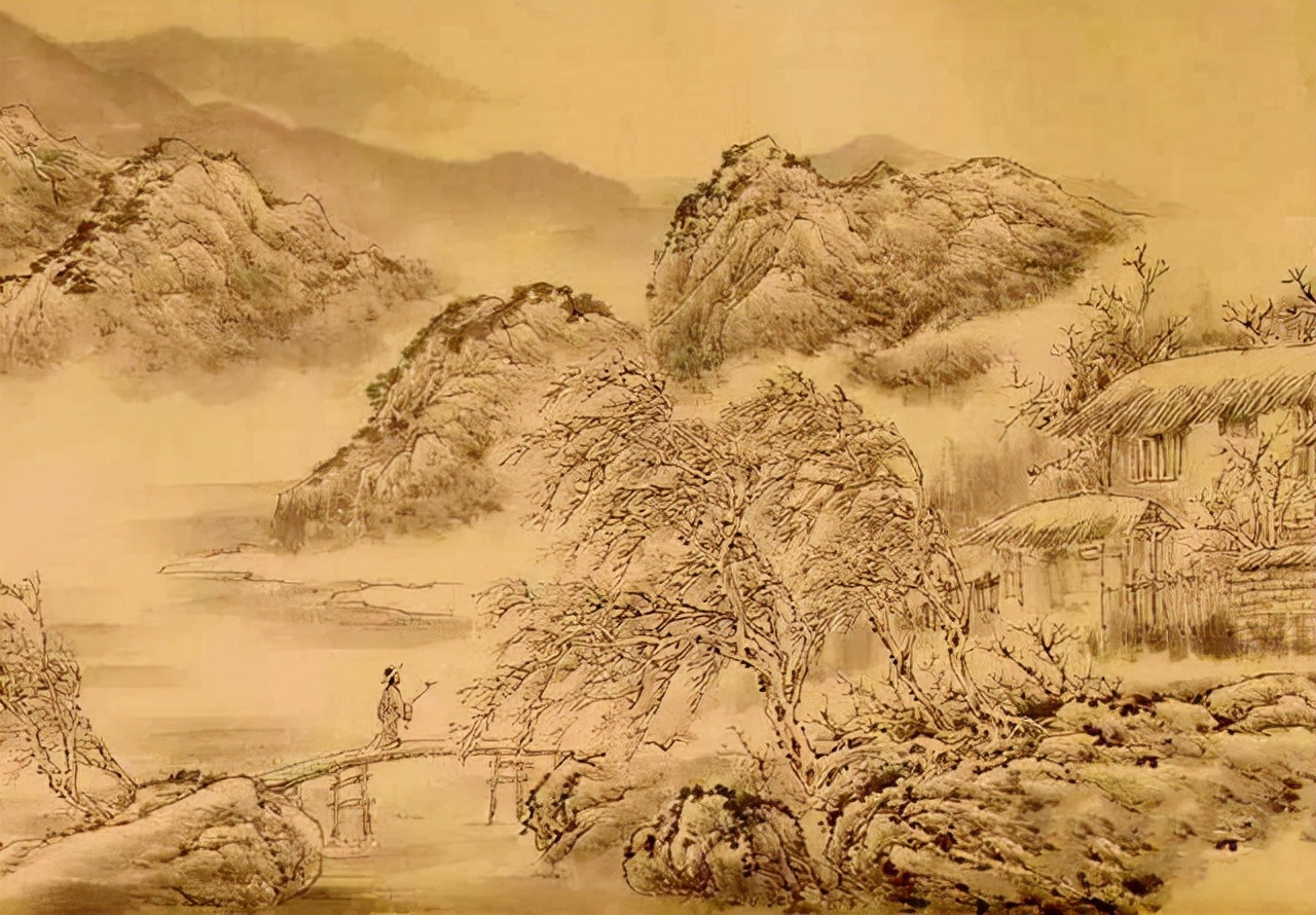 唐诗中一个描写羁旅的千古名句，堪称后无来者
