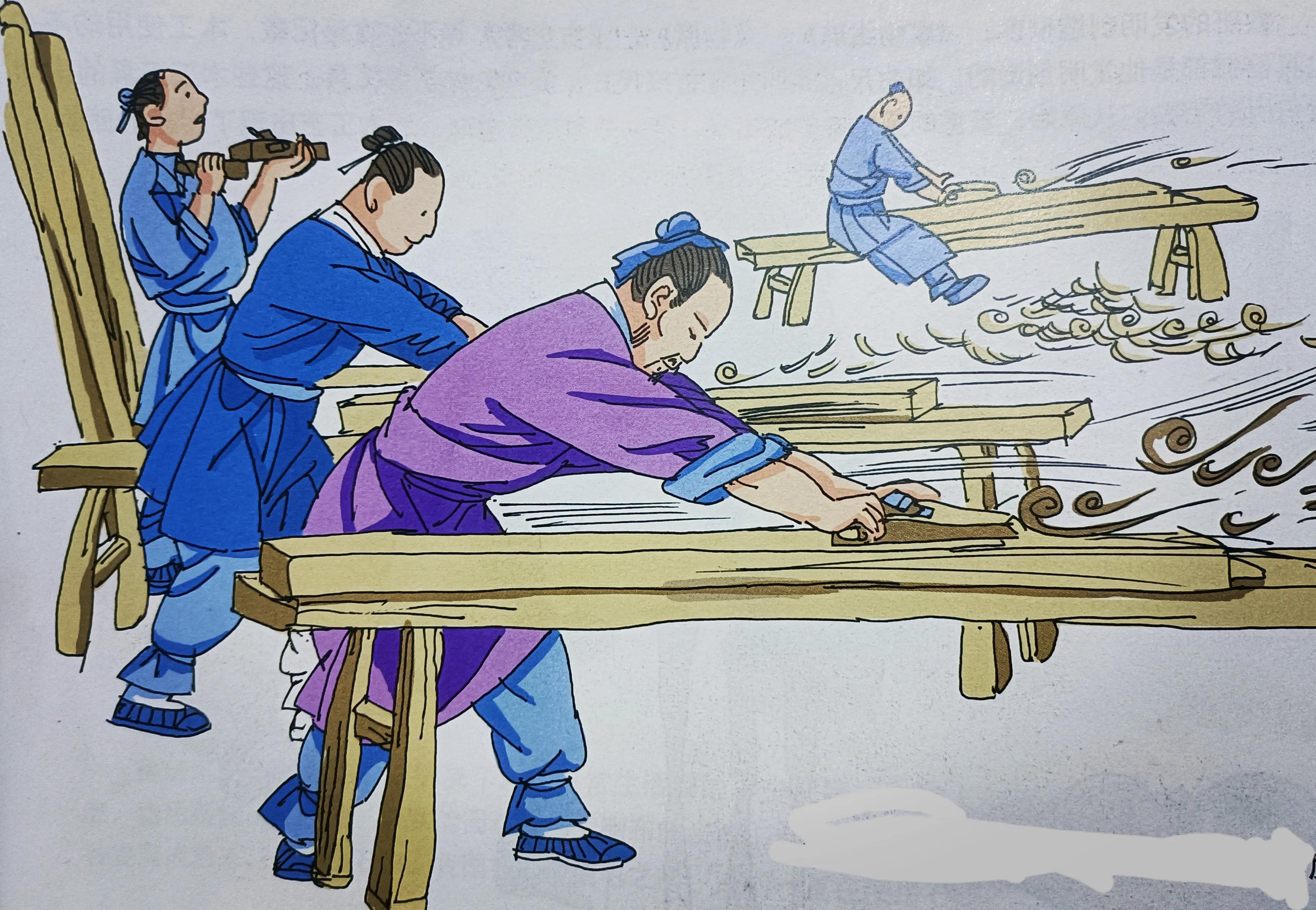 影响世界的中国科技成就:锯,刨和他们的发明者鲁班