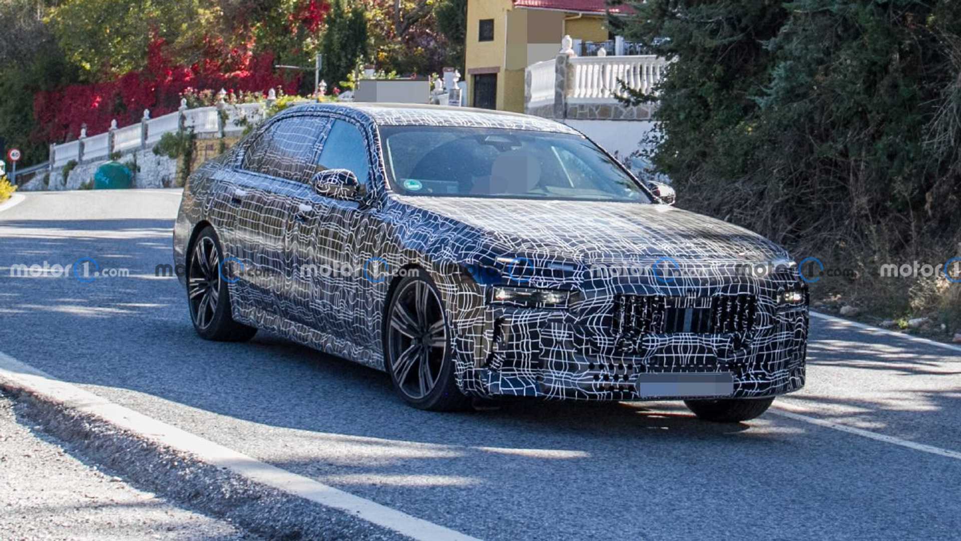 新一代宝马7系效果图曝光，未来感爆棚，取消V12，或4月份发布