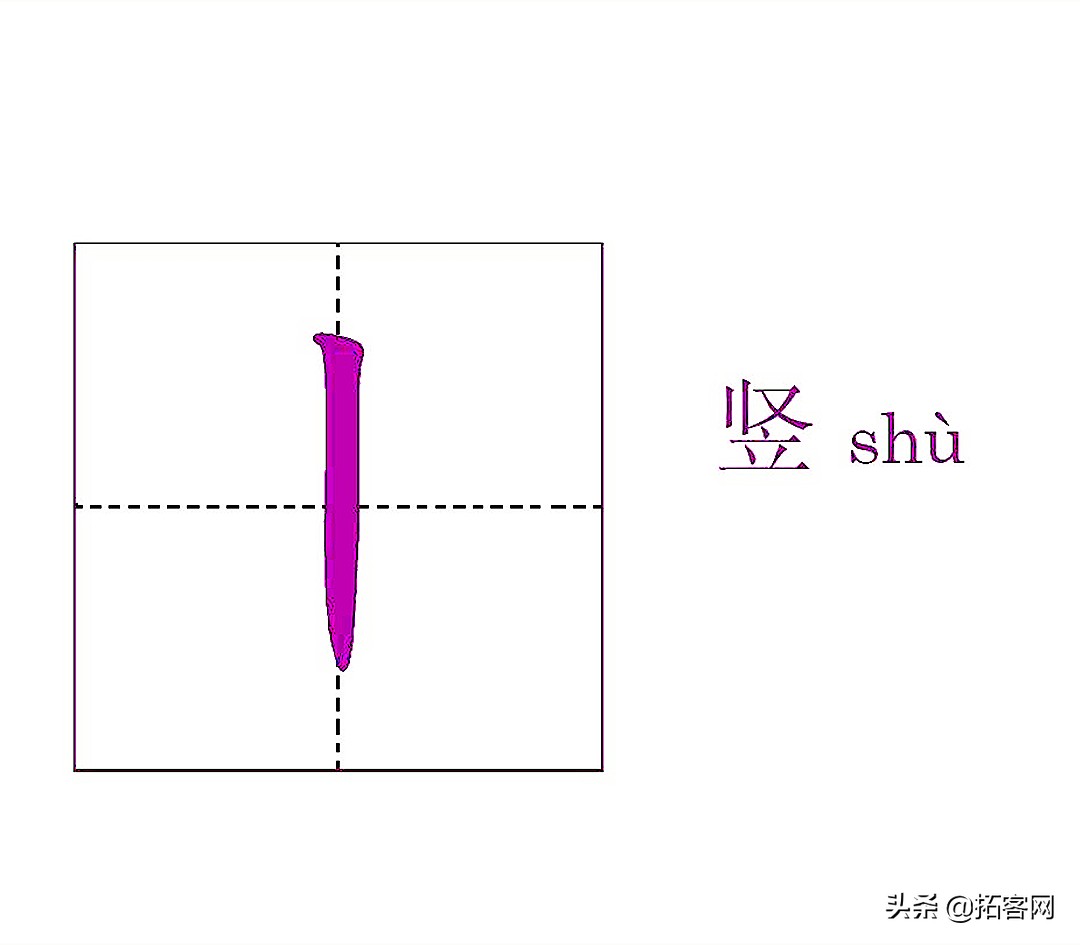 人生五笔 点横竖撇捺