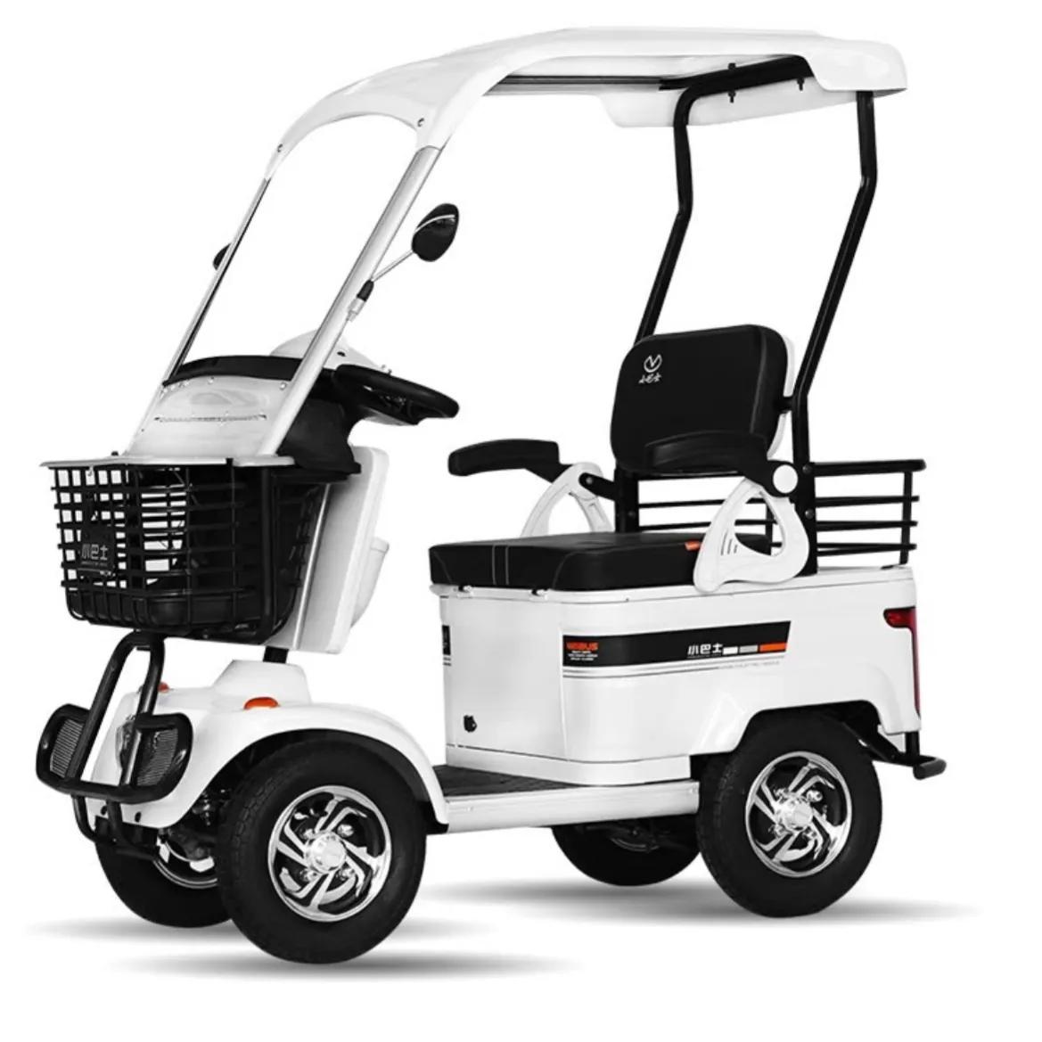 2款四轮老年代步车,1800元起步,能够折叠,适合老人代步,接娃