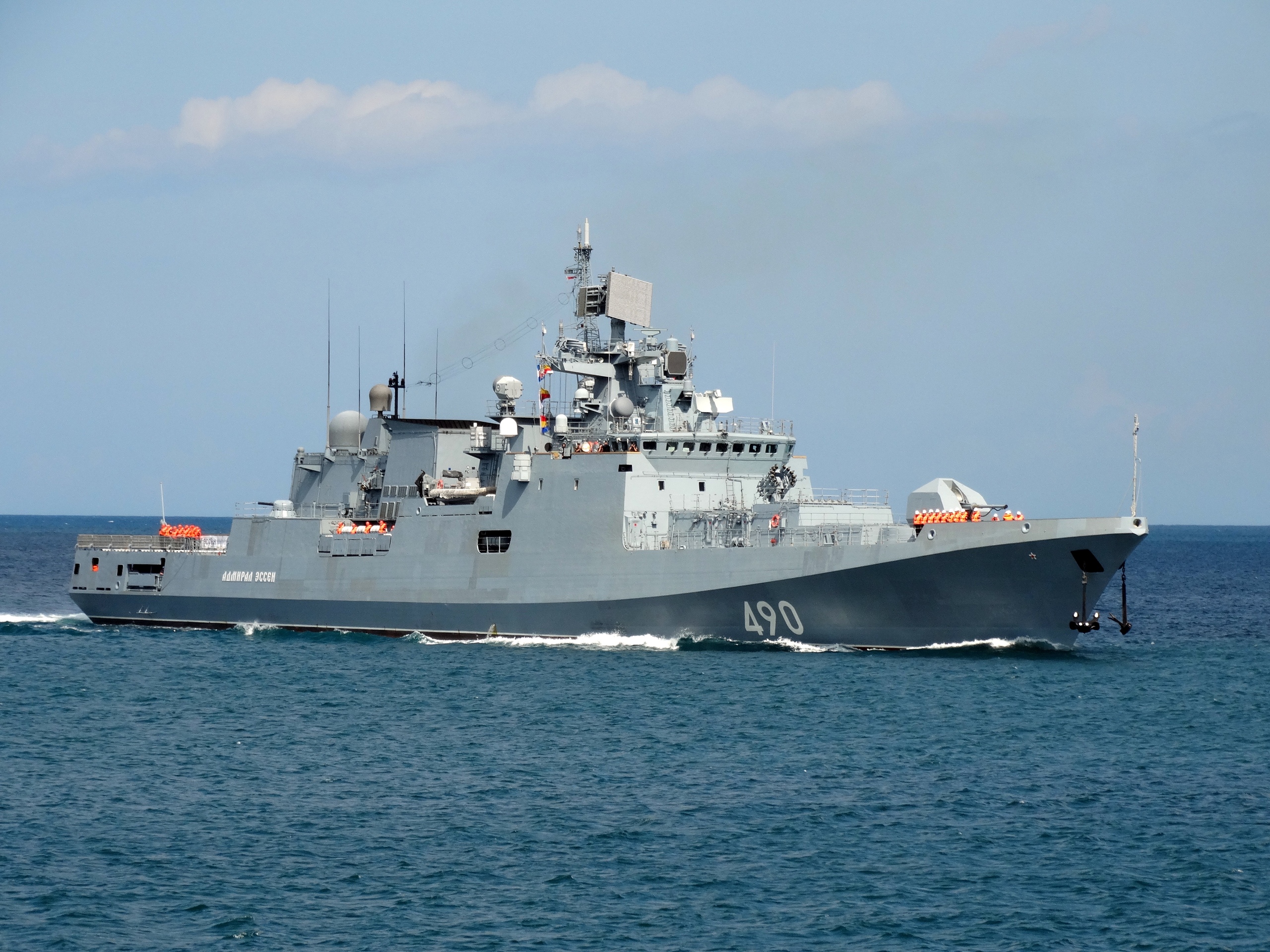 架空：事急从权的俄罗斯，采购中国军舰增强实力，054AR型护卫舰