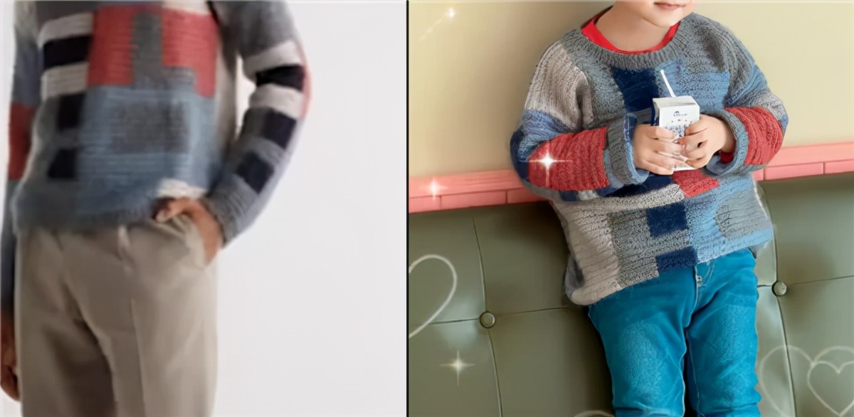 直播间没尺码，奶奶为孙子织14000元同款毛衣几乎一样：隔代亲感动网友