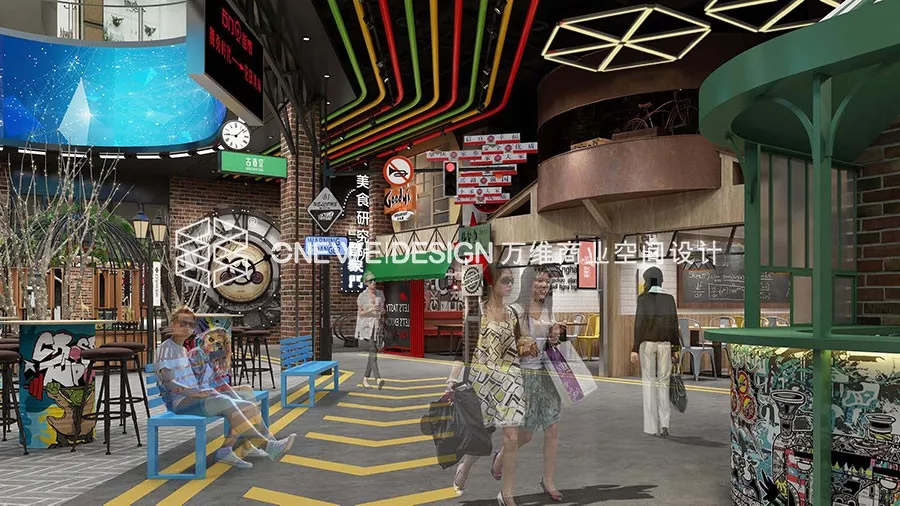 网红主题街区设计,石门街市,新新人类的火车王国