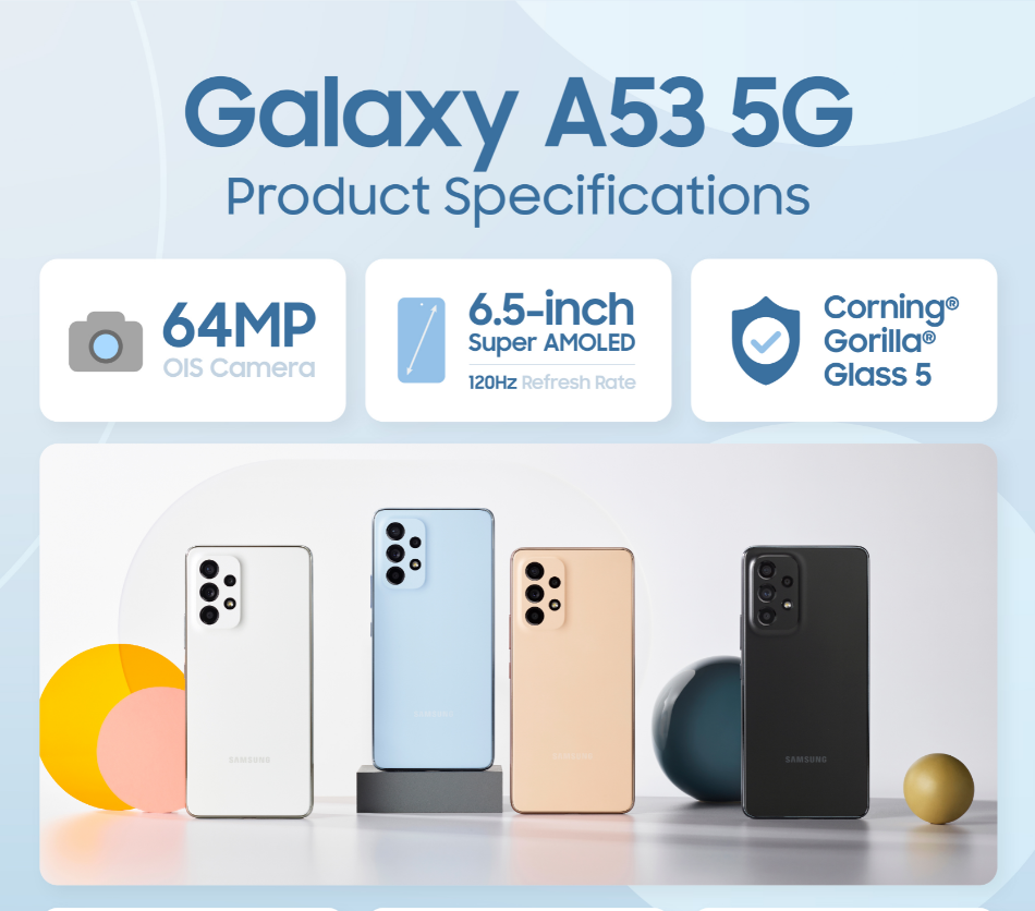 三星发布 Galaxy A33、A53 和 A73
