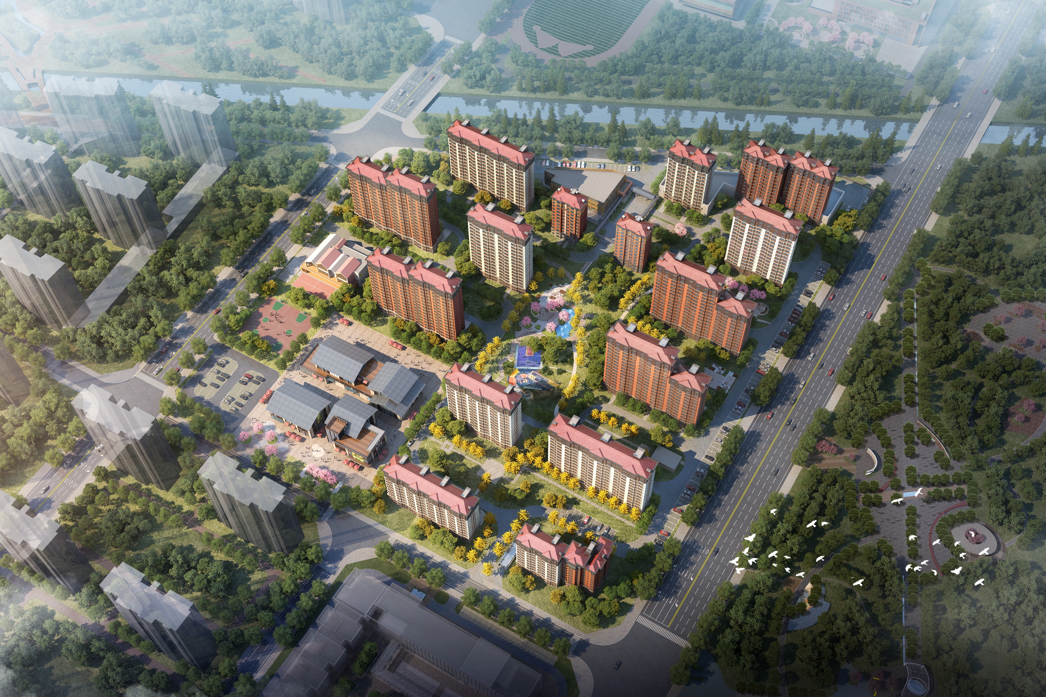 沧州市城市更新南部片区万庄子安置区项目开工