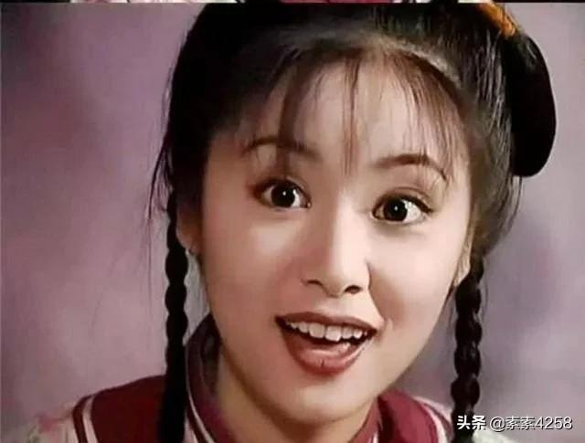 年轻时的林心如，灵气逼人，像画里走出来一样