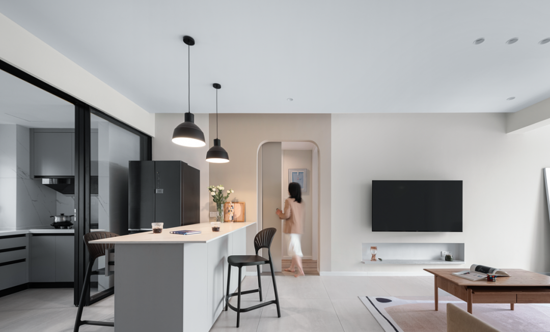 88m²办公区+生活区：他家诗意极简风，让小夫妻安排的明明白白