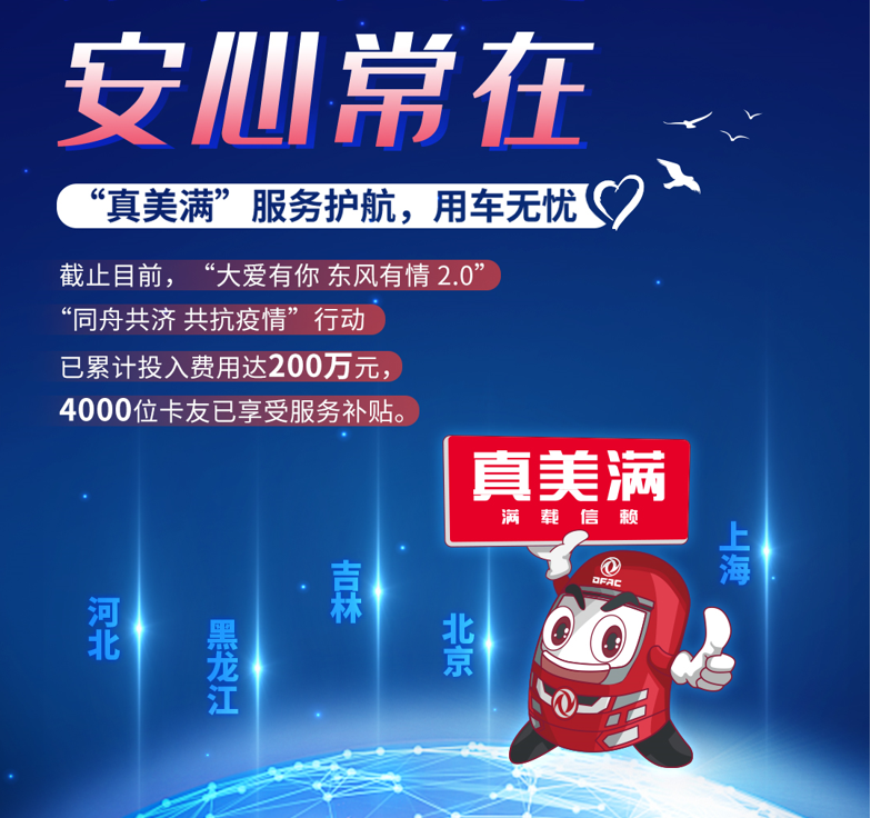 以愛(ài)戰(zhàn)“疫”! 東風(fēng)輕型車開(kāi)啟封控卡友補(bǔ)貼援助行動(dòng)