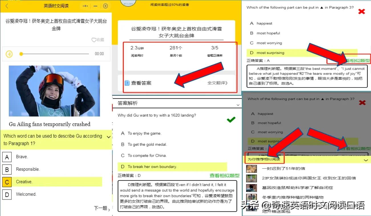 《奇速英语时文阅读口语》月刊—词汇阅读和口语突破之道