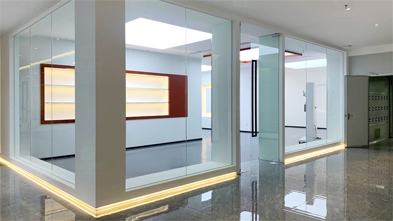 安胜智能科技办公室装修实景图