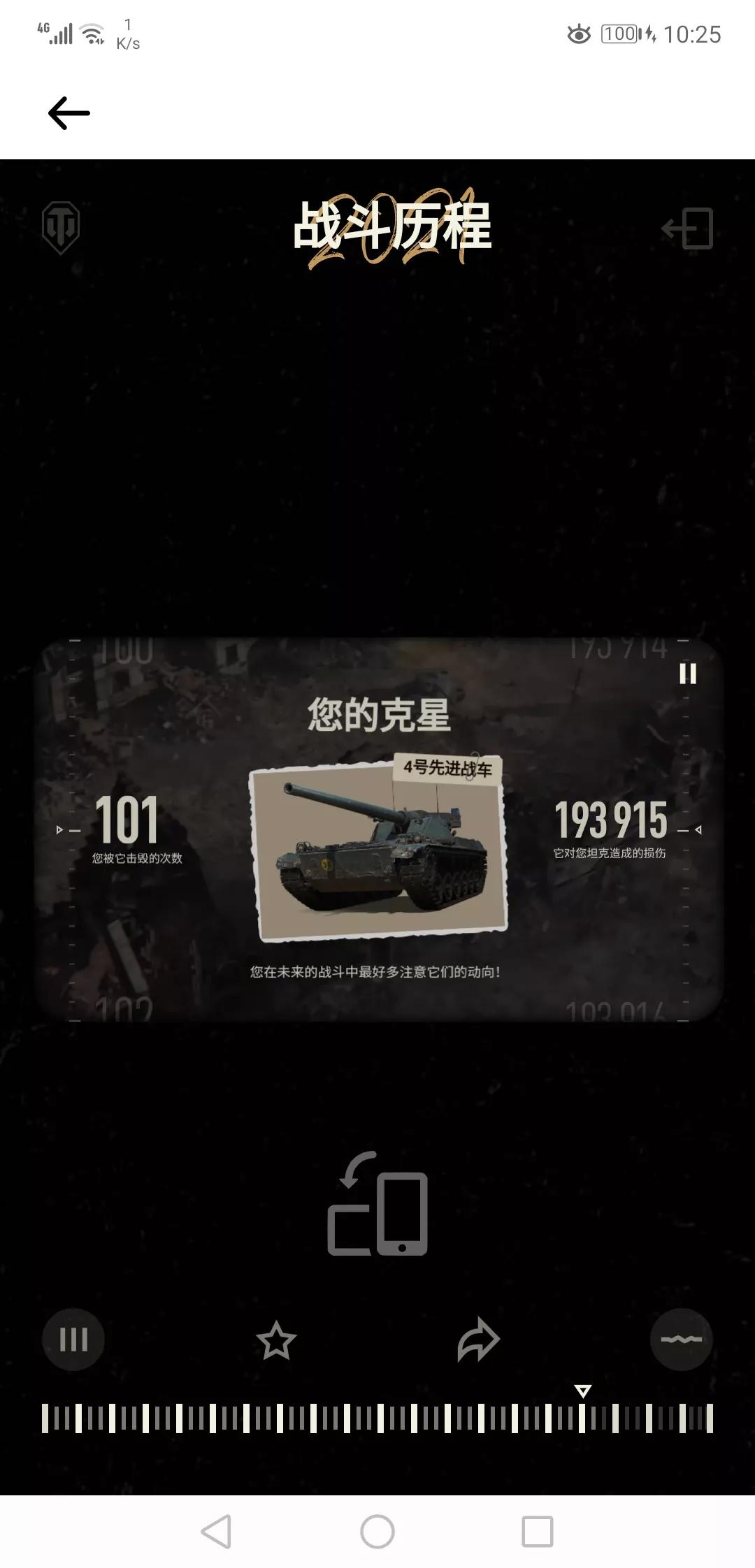 2021年坦克世界的战绩