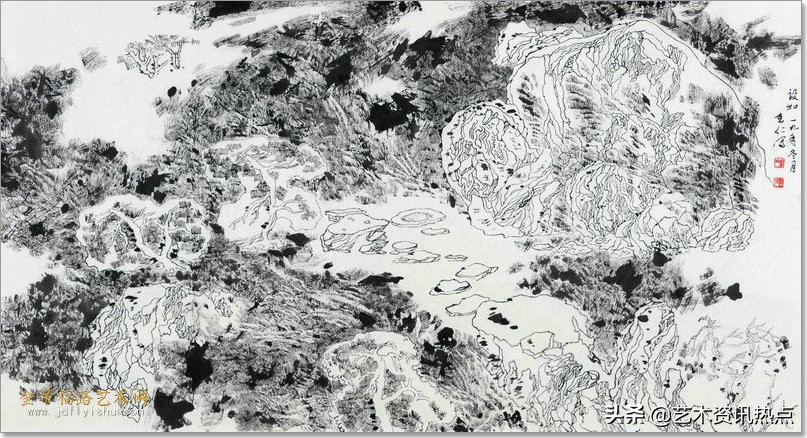 生命的纹理 心灵的气象-刘克仁先生山水画近作展