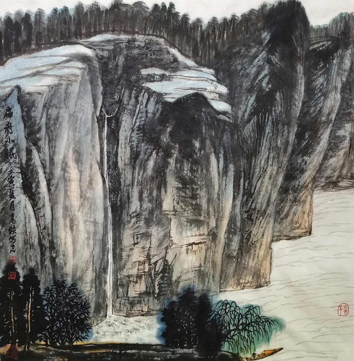 笔墨丹青——著名山水画家高杰作品欣赏