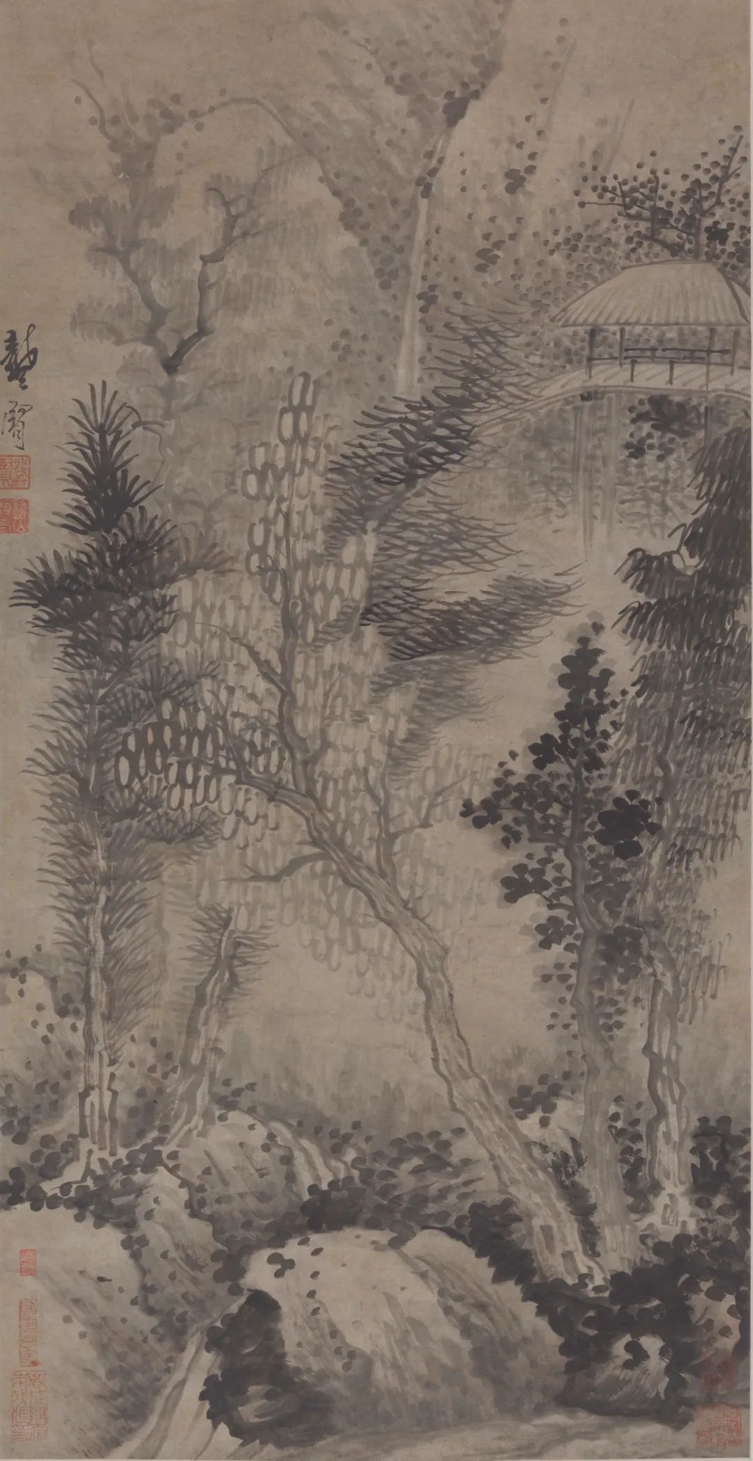 “斯文传古风——邓拓捐赠古代绘画精品展”开展