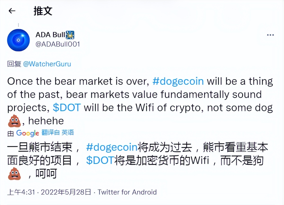 DOGECOIN 翻轉(zhuǎn) Polkadot，成為市值第 10 大加密貨幣