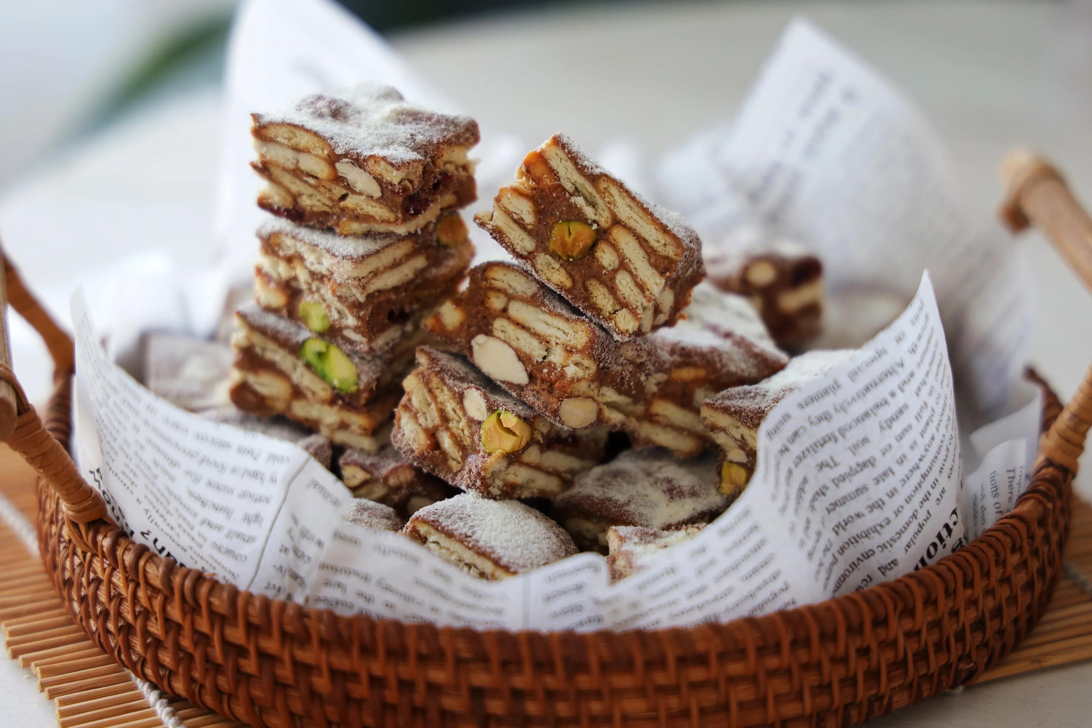 天气冷就想吃甜品，不用烤箱，只要平底锅就能做的甜品，超级解馋