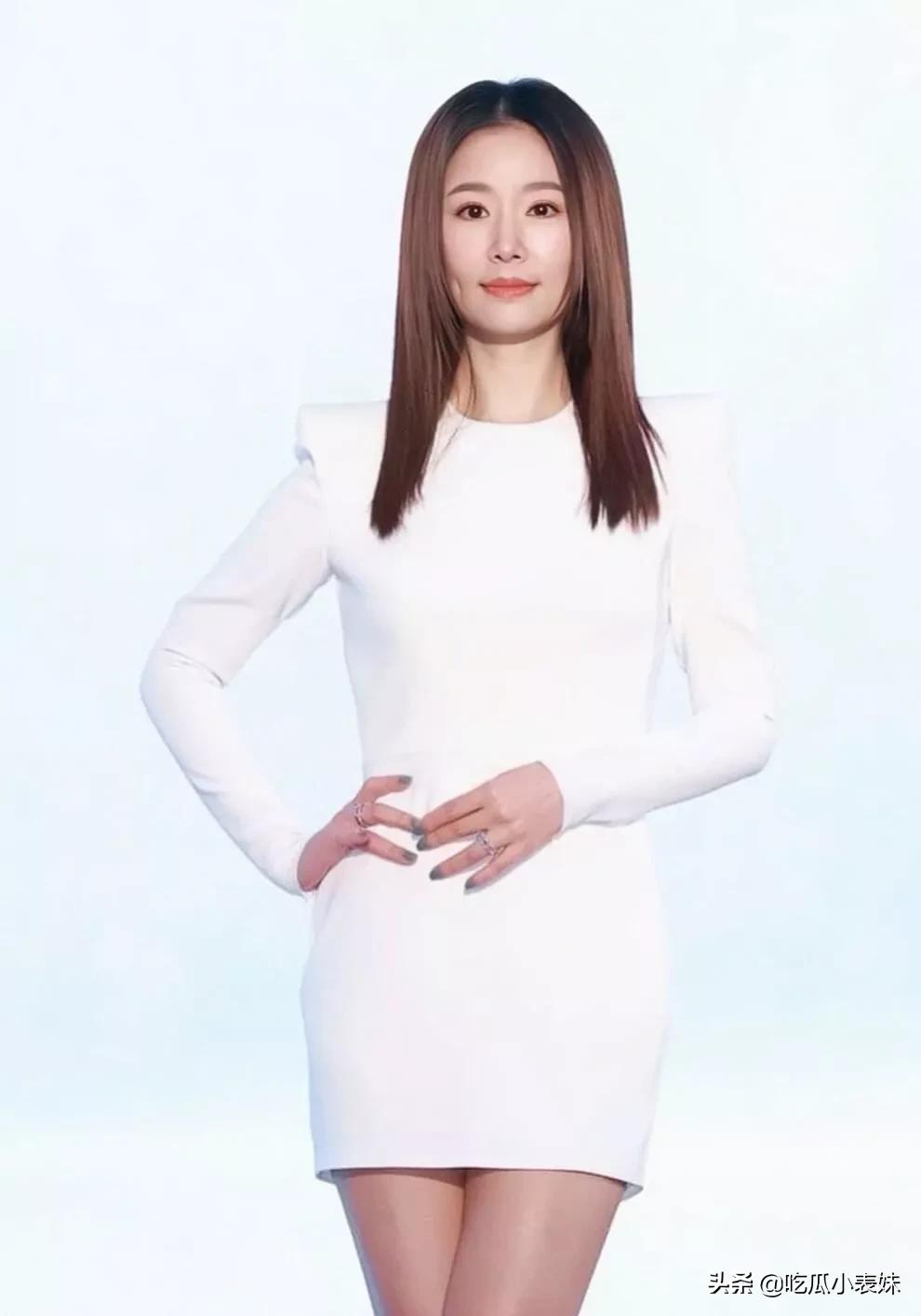 林心如，精致五官，美丽大方