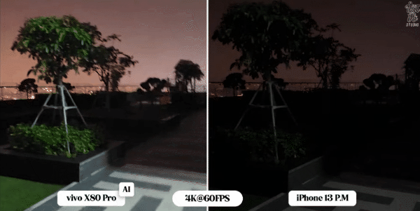 vivoX80Pro与iPhone13ProMax横评对比，同为旗舰，差距比想象中大