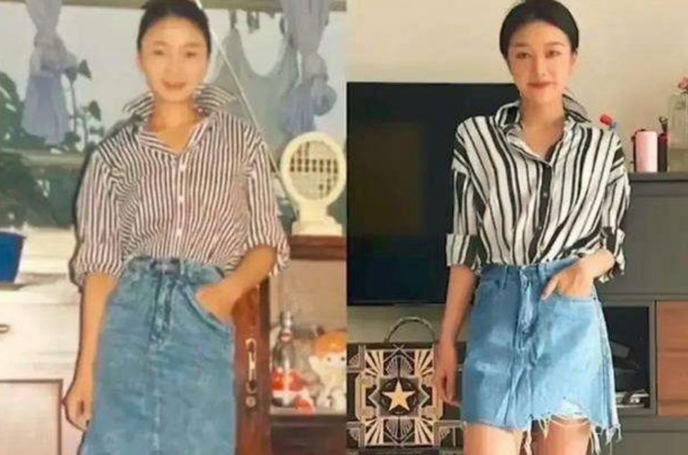 河南一女大学生晒母女照，女儿完败妈妈，果然没有对比就没有伤害