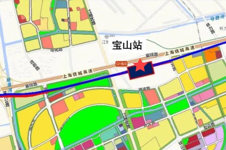 上海规划建一座大型火车站，规模8台18线，目前仅次于上海虹桥站