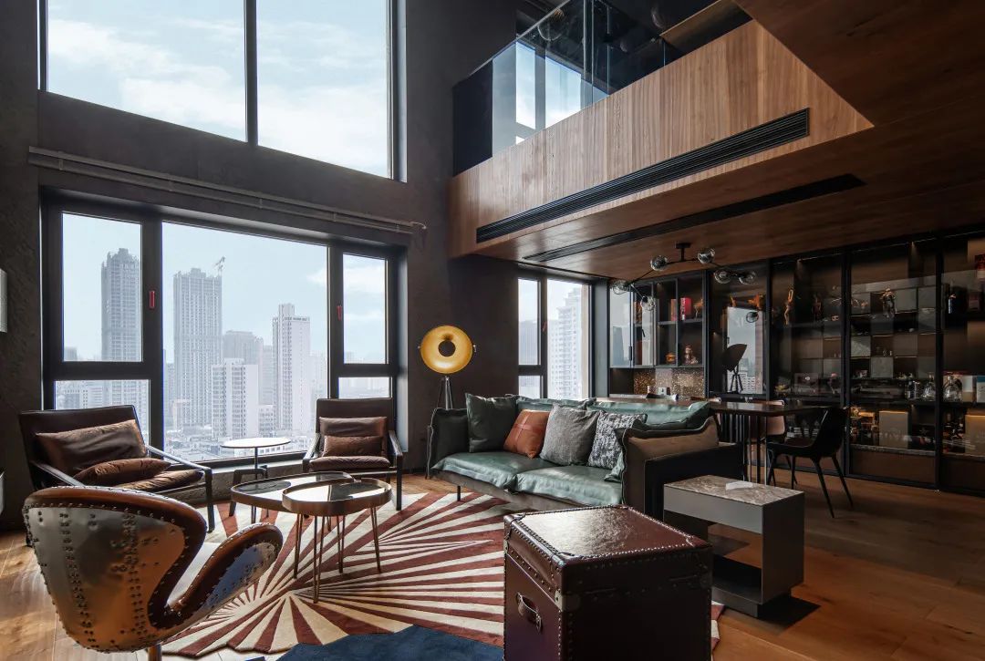 这对上海夫妻的290㎡新家，全屋布置的摩登复古，藏不住的高级感