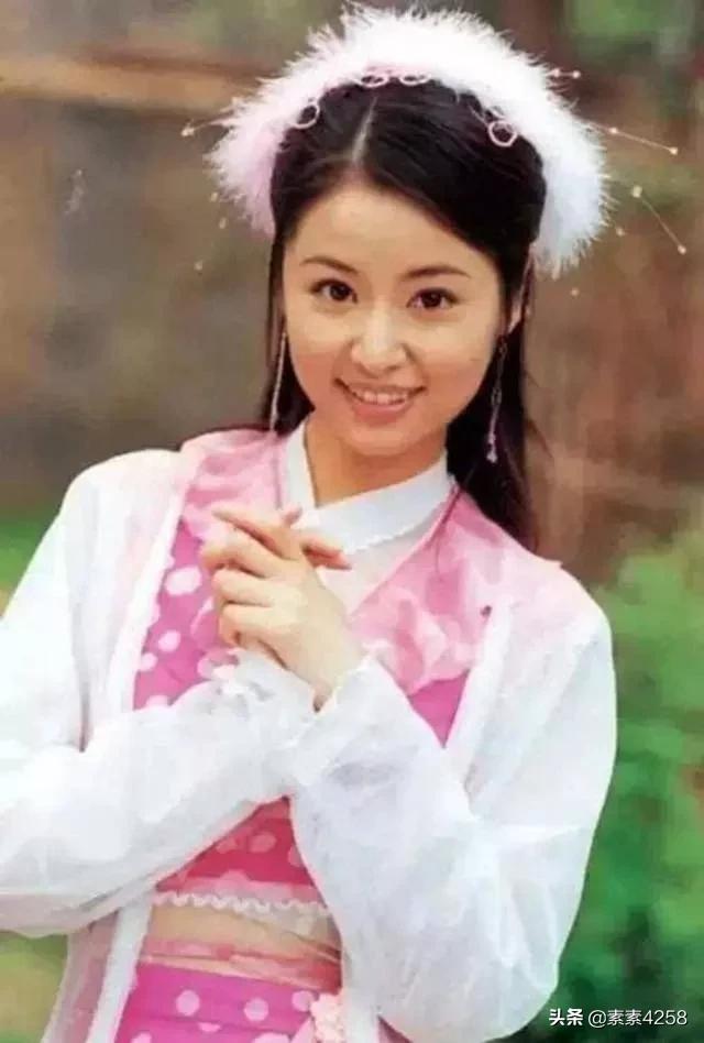 年轻时的林心如，灵气逼人，像画里走出来一样